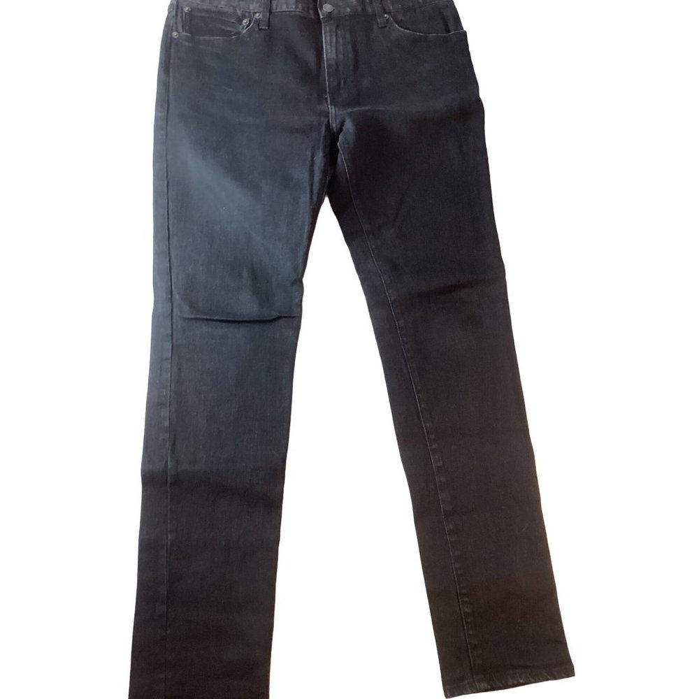 Men's J. Crew Mercantile Flex Slim Jeans * Size 33x33 * Black   Denim* EUC
